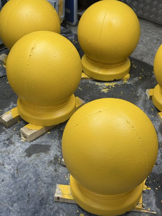 Бетонные полусферы