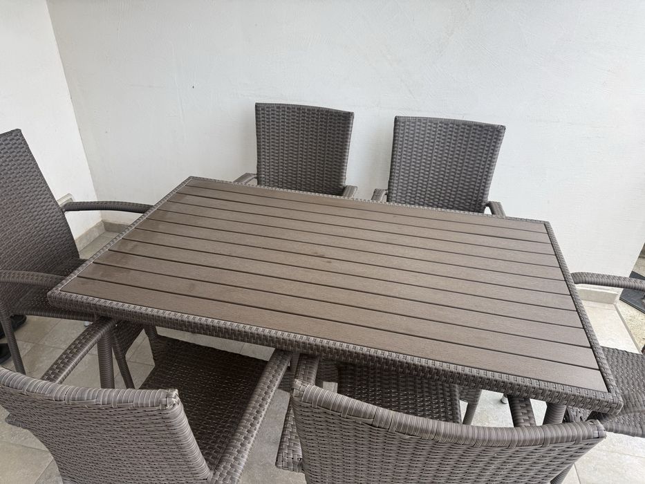 Set masa cu scaune terasa