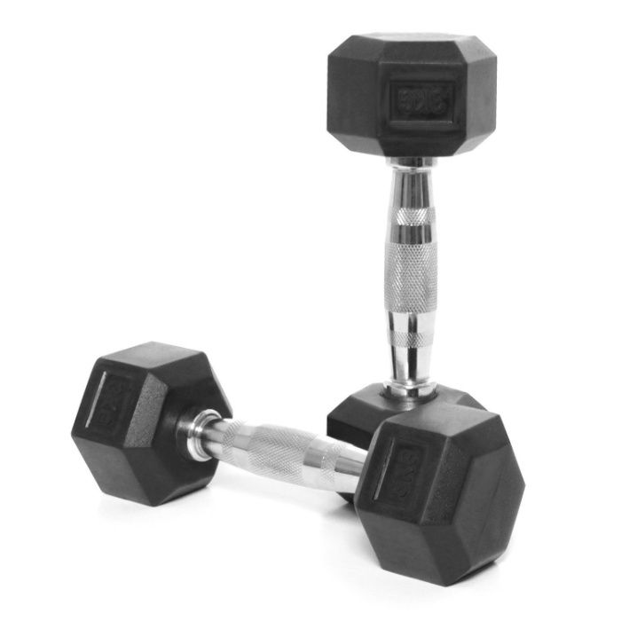 Сет Гири Хескагонал 1 до 10 кг, Включена Поставка Пирамида , Дъмбели