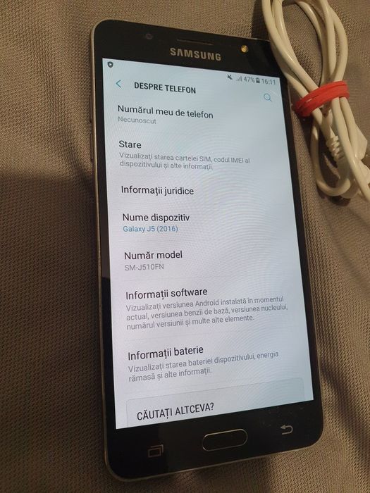 Vând Samsung J5 liber de rețea