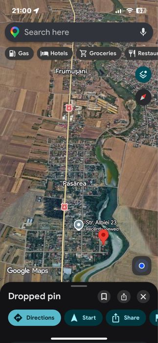 1500 MP Teren de Vanzare langa Lac Pasarea in Pasarea Frumusani