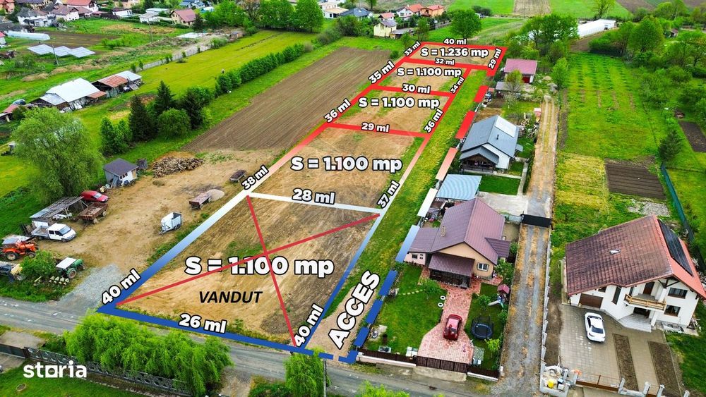 TEREN cu utilitati gata de construit