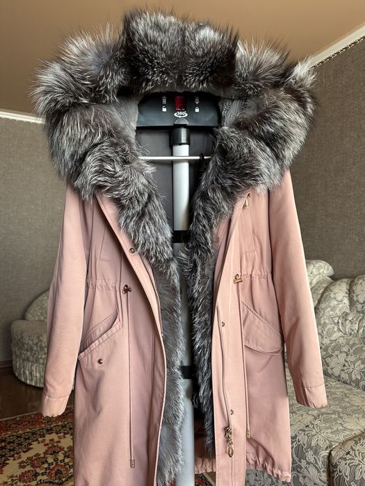 Парка ( цвет пудра)