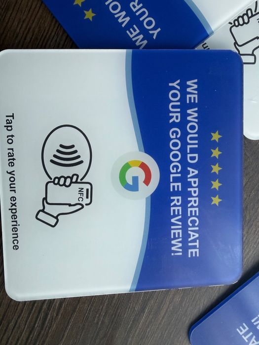 Повече Google Отзиви за Секунди! Smart NFC Карта за Бизнеса