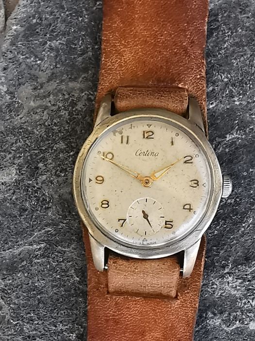 Ceas Certina Manual - Anii'40 - Cal. KF320 - 34 mm - Funct. excelent!