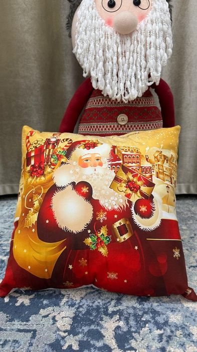 Новогодние подушки