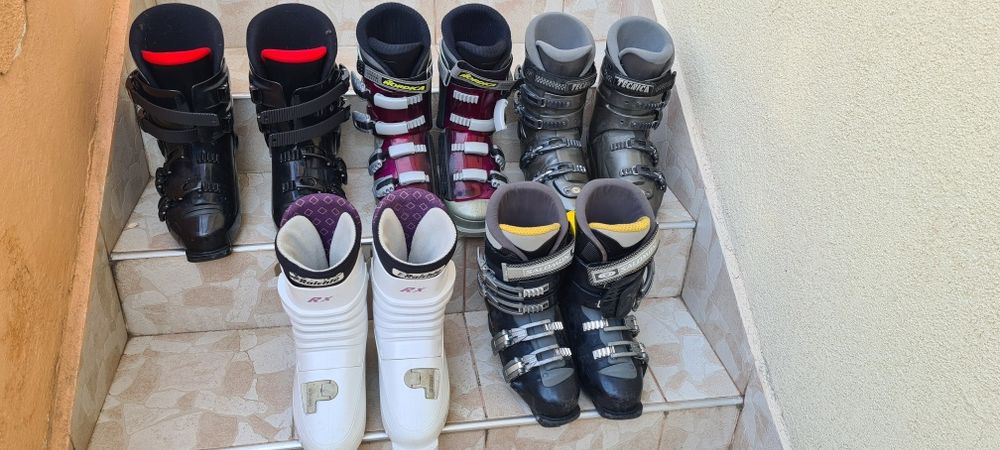 Ски обувки 36-44номер и щеки от 95до 130см