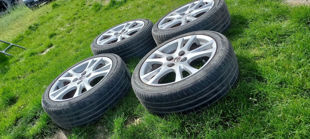 Джанти 16ки с гуми4x100 от Mazda 2