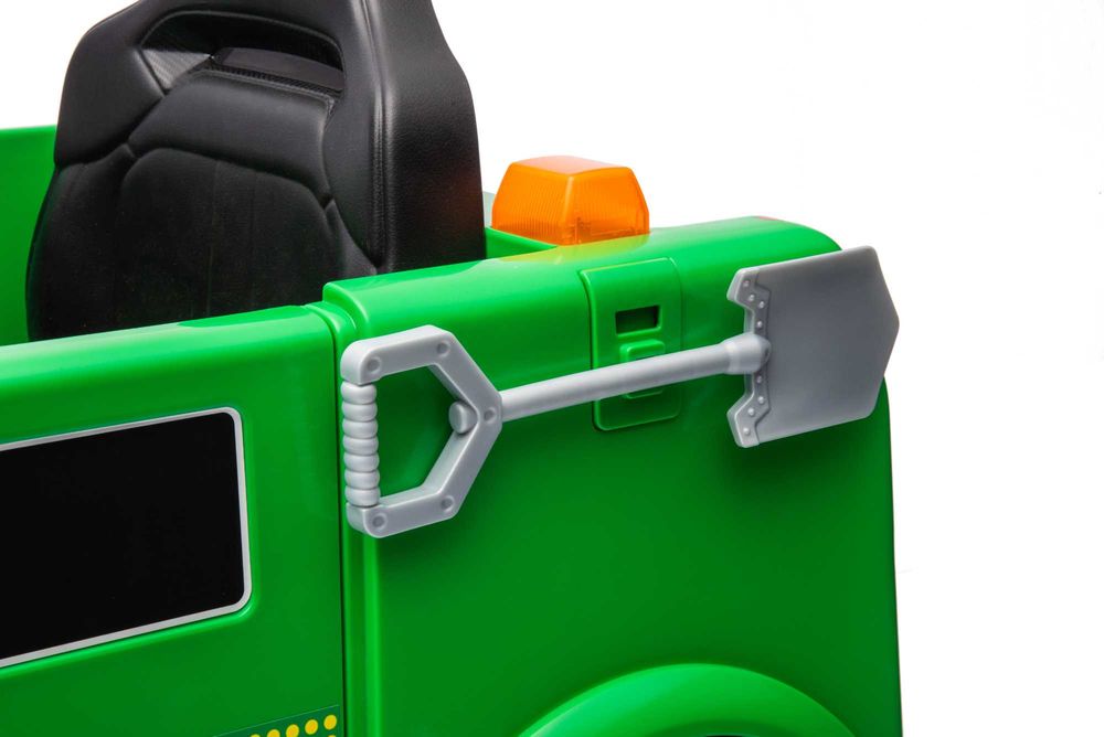 Masinuta electrica pt.copii Kinderauto Dumpster, 2x35W 12V Green