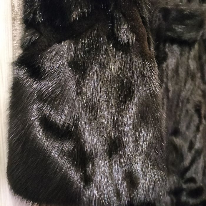 Шуба норковая, длинная