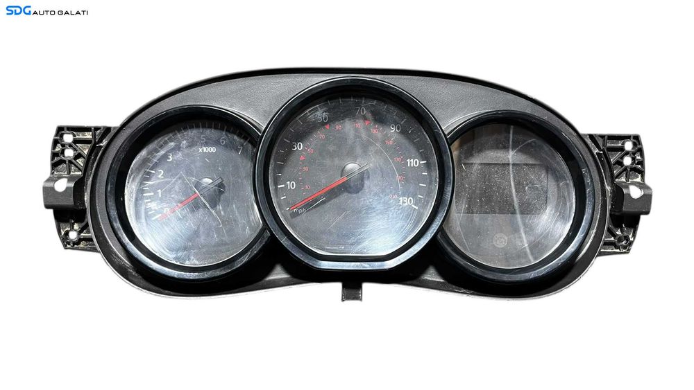 Ceas Ceasuri Cluster Instrumente Bord cu Display Dacia Logan 2 MCV 1.5 DCI 2012 - 2018 Cod 248106294R [LC0557]