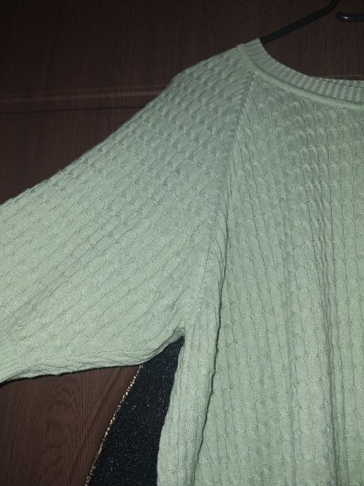 Bluza dama verde,marime mare 54,56