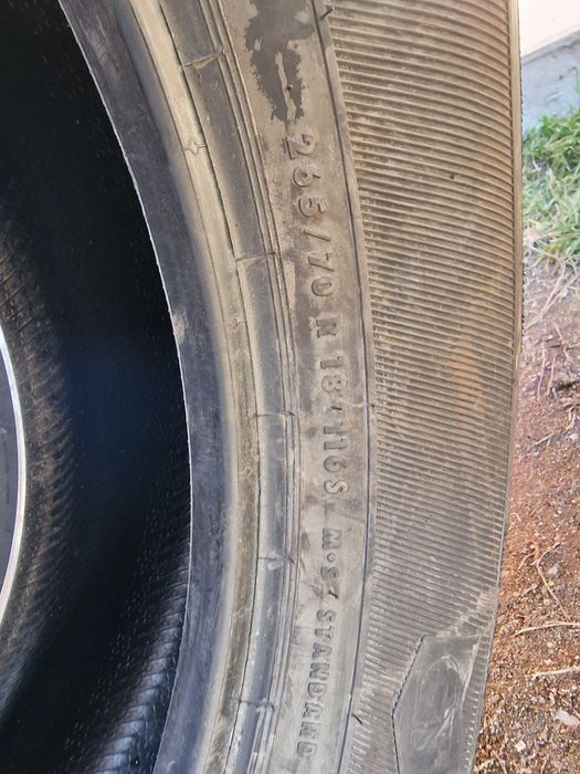 Anvelope 265/70R18 marca General ,DOT 2023,M+S,noi,M+S
