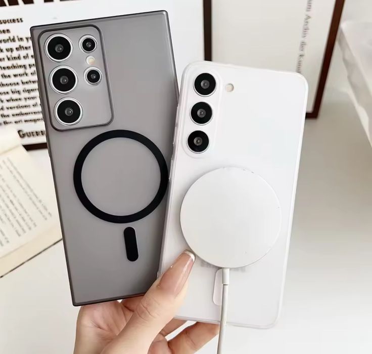 Samsung S25/PLUS/ULTRA/S24/S24 PLUS Husa Folie Magsafe Hard Super Slim