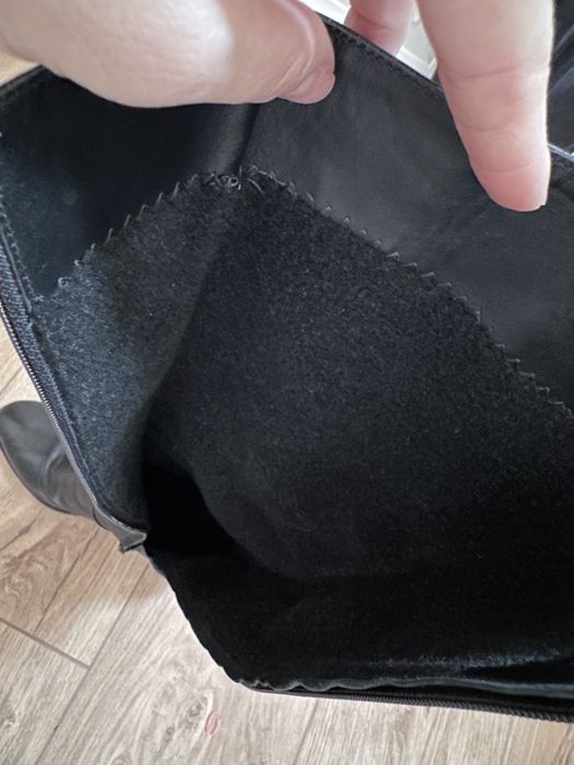 Vand cizme piele negre lungi 39