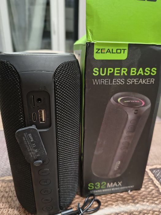 Блутут колонка Zealot -S32MAX, нова, 18евро