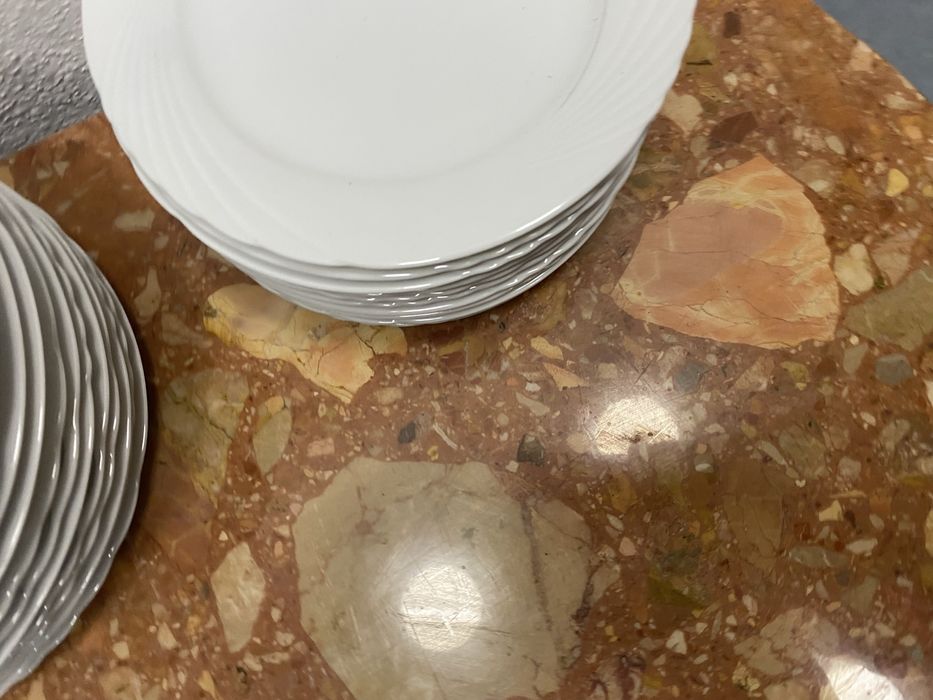 Маса с мраморен плот Франция стил Луи XV 1950