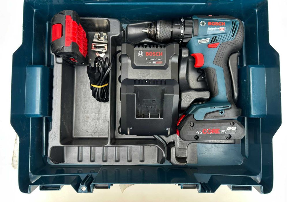 BOSCH GSB 18V-55 - Безчетков ударен винтоверт 2x18V 4.0Ah ProCore