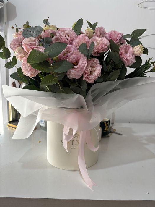 Букет цветов (эустома)