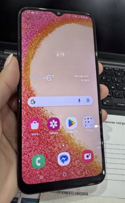 Samsung A04e 128gb состоянии  хорошее