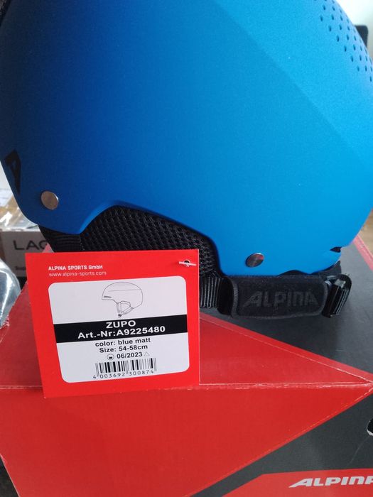 Căști de schi și bicicleta