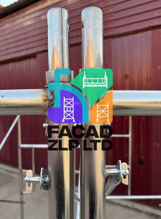 Строительные леса, из оцинкованной стали, легкие, с настилом, Китай