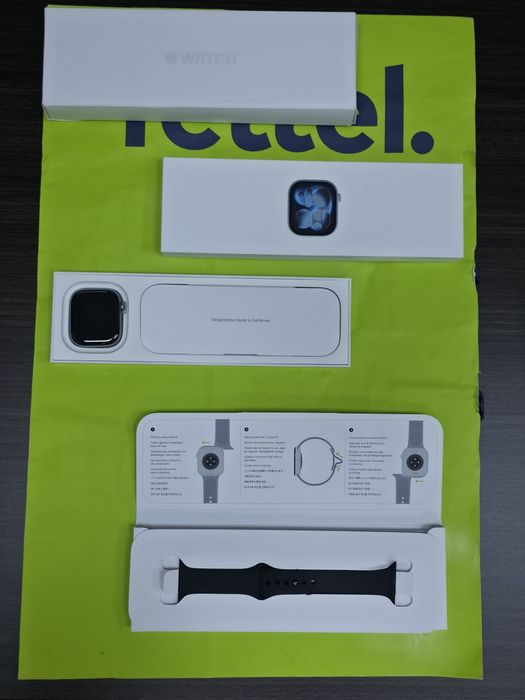 КАТО НОВ 46mm Apple watch 11 Yettel Гаранция 2028 Gray Black