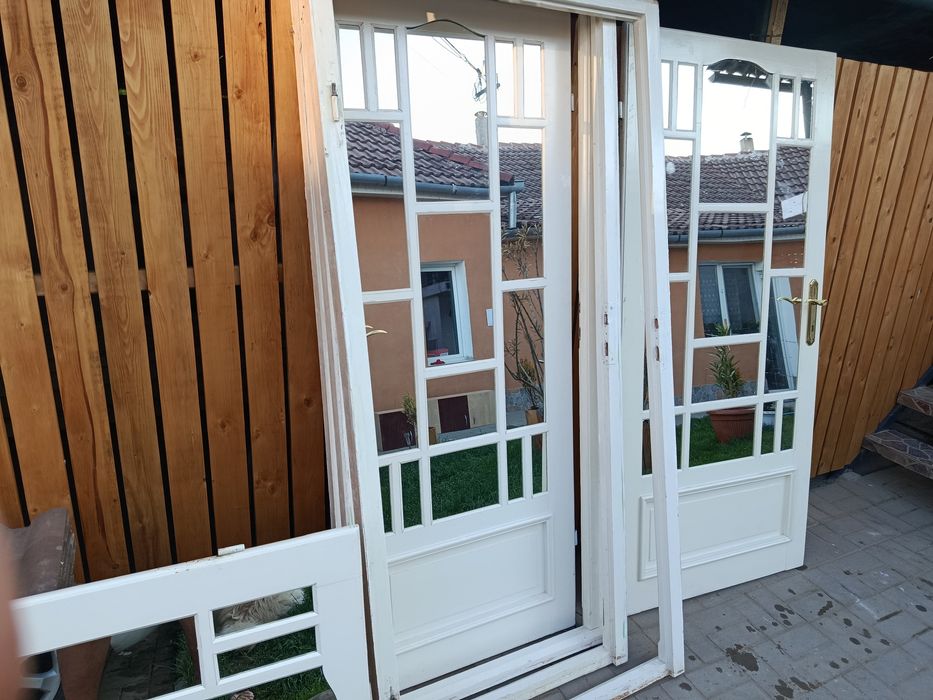 3 usi interior din lemn 100x 200 si 87x200