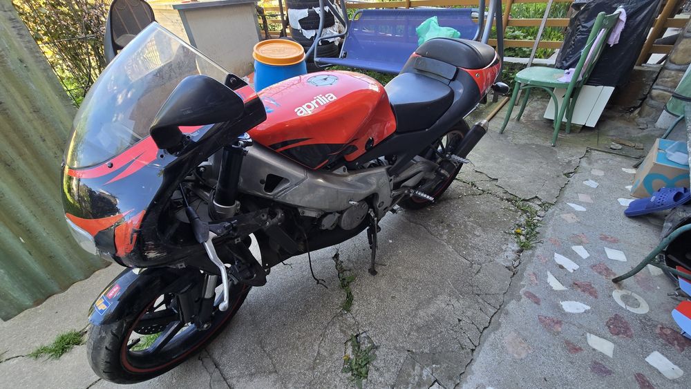 Aprilia RS 125 AVARIAT, 2005 Polini,Giannelli