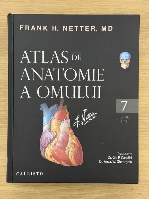 Atlas de anatomie a omului – ediția a VII-a (color, limba română)