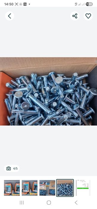 Cuie zincate profi  Spit UDZ 6 Noi