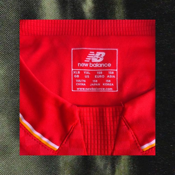 Liverpool x New Balance Тениска Екип 2015-2016 Home Kit Number 8