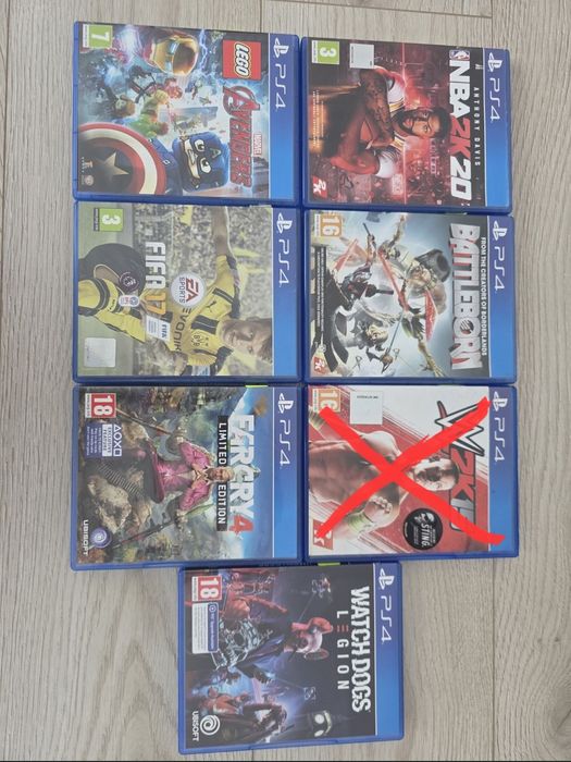 Всяка по 10€ ps4