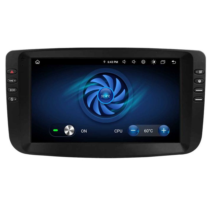 Navigatie Dedicata Fiat Linea, Punto (2012-2018), 9Inch, WiFi, Carplay