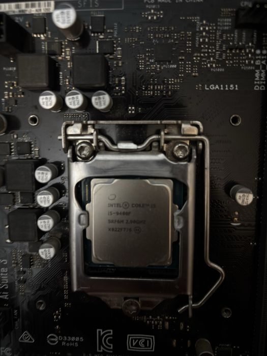 Cora i5 9400f +комплект