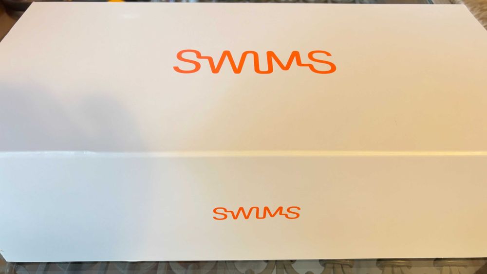 Pantofi SWIMS Braided Lace Loafer (US 11/EU 44) Navy/Red, noi