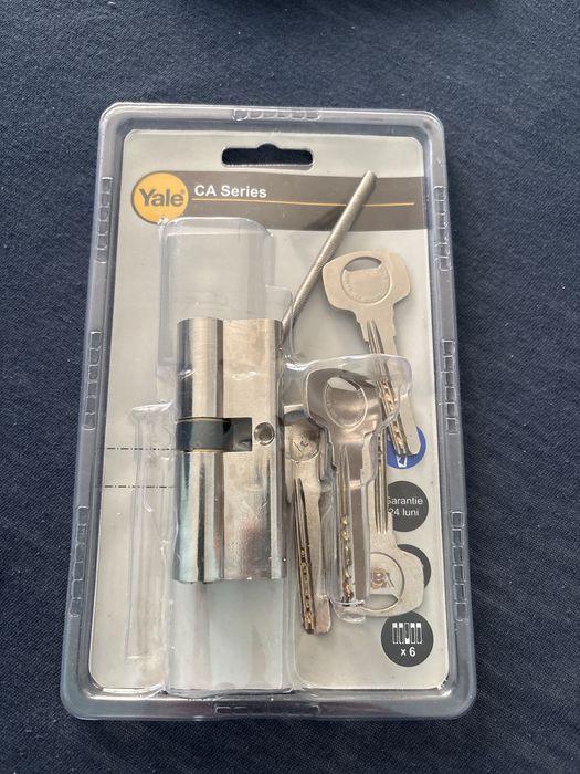 Yale butuc cilindru usa metalica nou yala 35x40