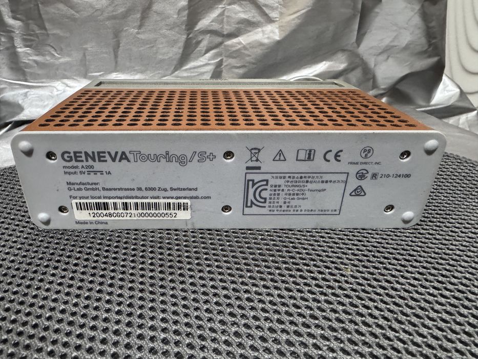 Boxa Geneva Touring/S+ DAB+, FM, Bluetooth