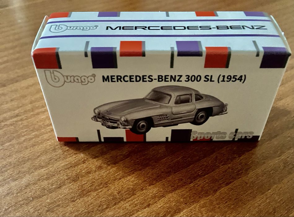 1/64  Bburago Mercedes benz 300SL