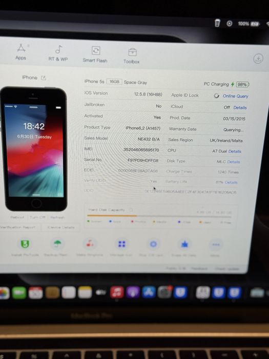 iPhone 5s SpaceBlack