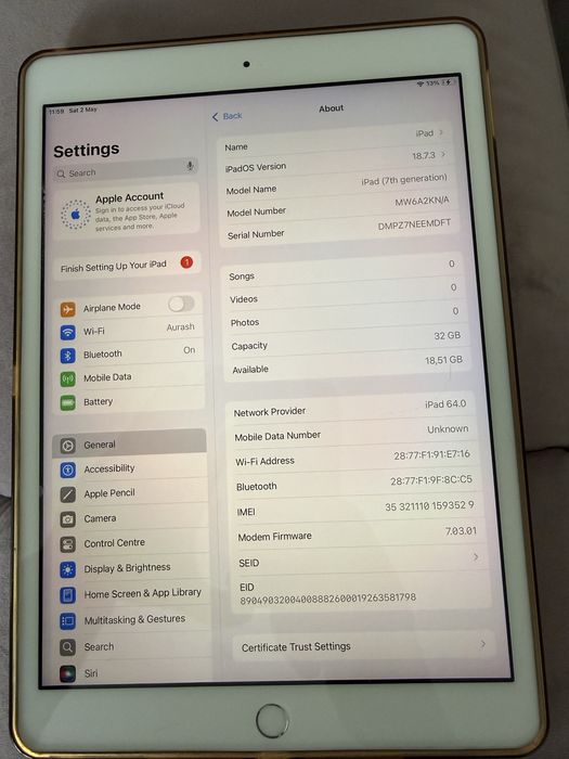 Doua iPad 7th gen  si 9th gen la pret de unu.