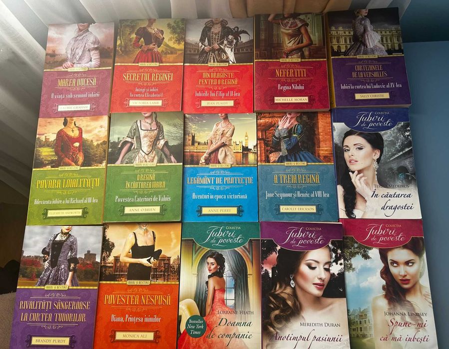 Set cărți romantice & istorice – Editura Alma (15 titluri)