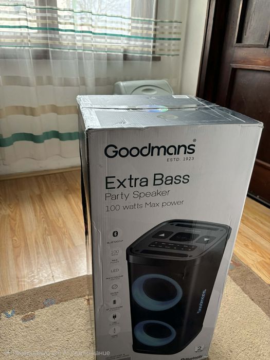 Goodmans Extra Bass Party Speaker