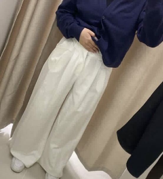 Новые белые брюки