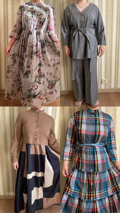 Женское платье, двойка