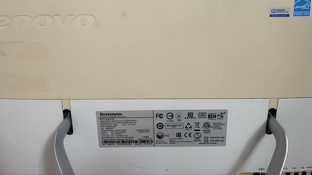 Моноблок lenovo