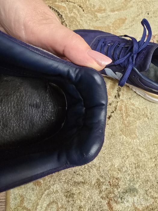 Мужские кроссовки New Balance, замша, 41-42р