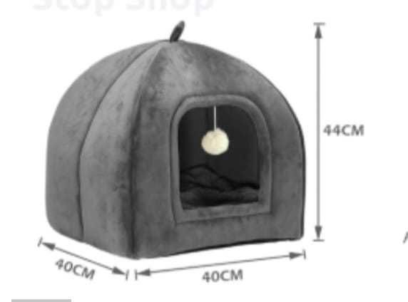 Нова къща за вашия любимец ,в комплект с мека възглавничка!