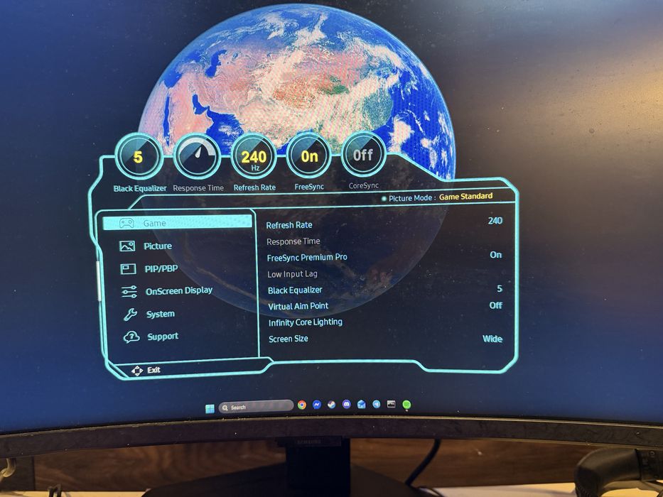SAMSUNG Odyssey G9 240Hz 49’’ Застрахован, с гаранция