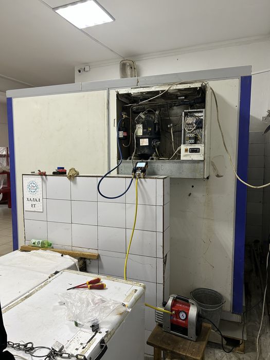 Ремонт холодильника.